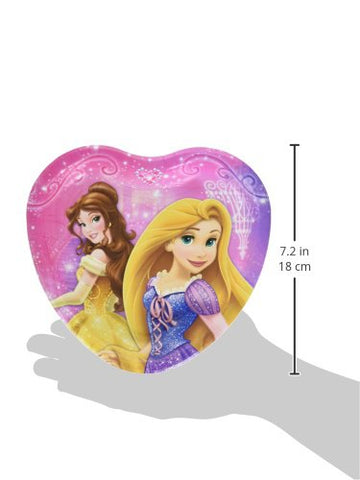 Disney Princess Heart 7" Plates