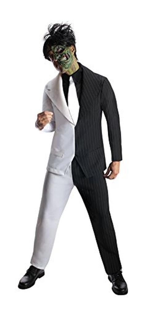 Rubie's 880913XL Official Two-Face Super Villain Costume, Men's, X-Large Halloween