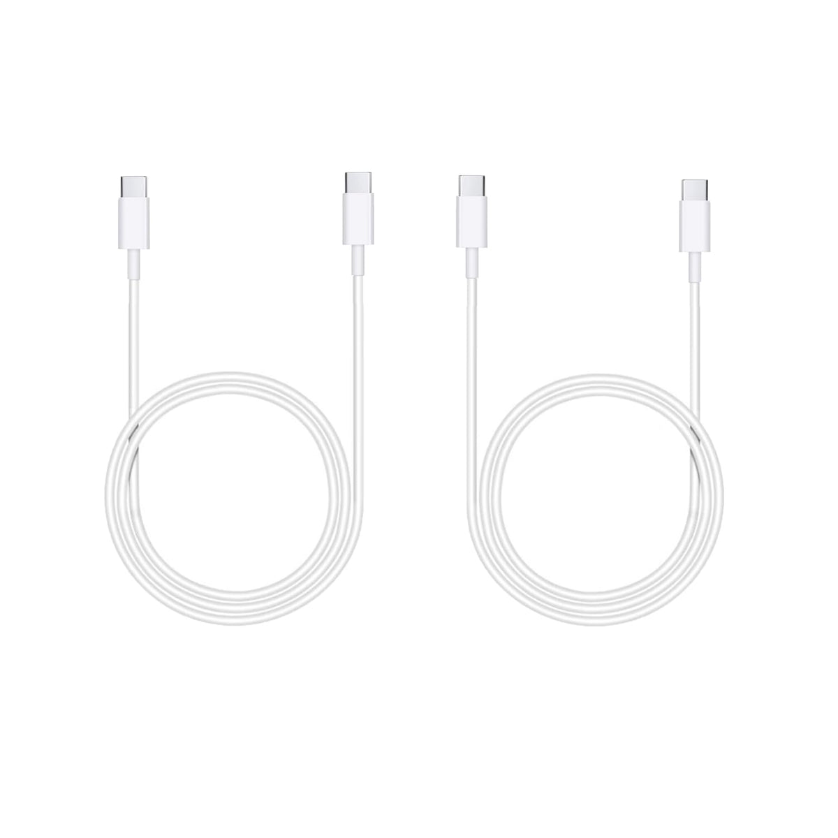 OthoKing USB C to USB C Charger Cable, Type C Fast Charge Compatible for iPhone15/15 Plus/15 pro/15 pro max/iPad/Samsung Galaxy S23 22 and More (3.3ft/1m) 2 Pack