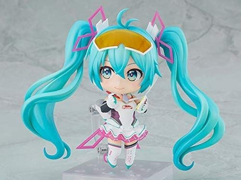 Good Smile Racing Hatsune Miku GT Project: Racing Miku (2021 Version) Nendoroid Action Figure, Multicolor