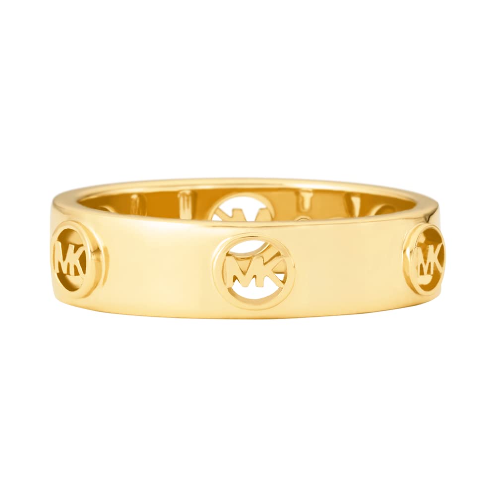 Michael Kors - Premium Ring Gold Tone Sterling Silver with for Women MKC1550AA710;5