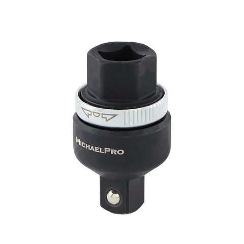 MichaelPro MP012017 3/8-Inch Drive Ratcheting Breaker Bar Adapter - Converts 1/2â€ Drive Breaker Bar or Sliding T-Handle into a 3/8" Drive Ratchet