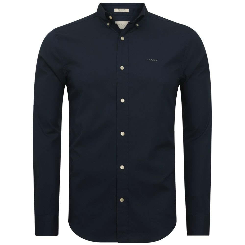 GANT Men's REG Pinpoint Oxford Shirt, Light Blue, XL