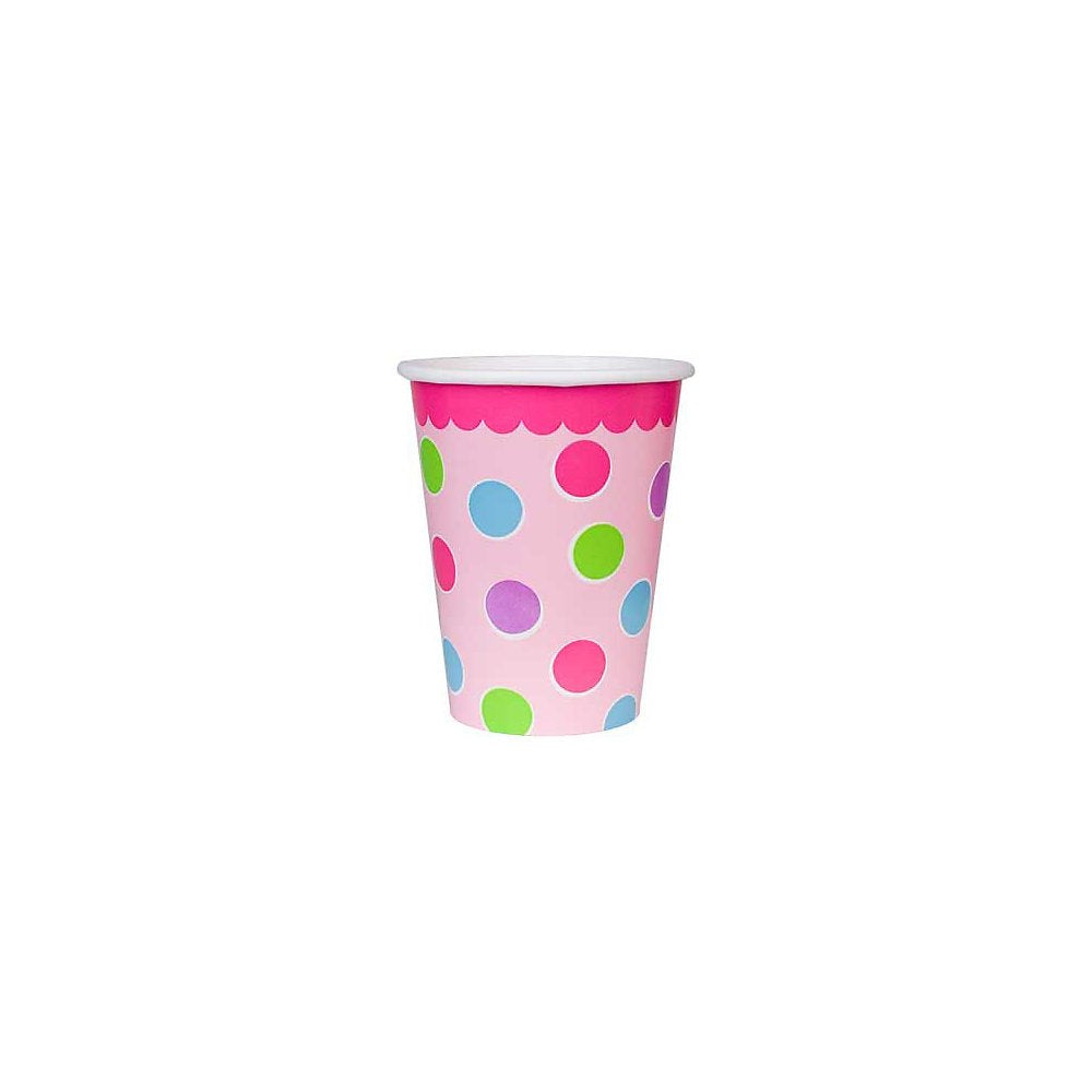 amscan Sweet Little Cupcake Girl Cups - 18 ct