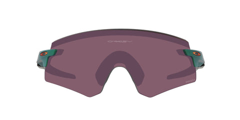 Oakley Men's OO9471 Encoder Rectangular Sunglasses, Spectrum Gamma Green/Prizm Road Black, 36 mm