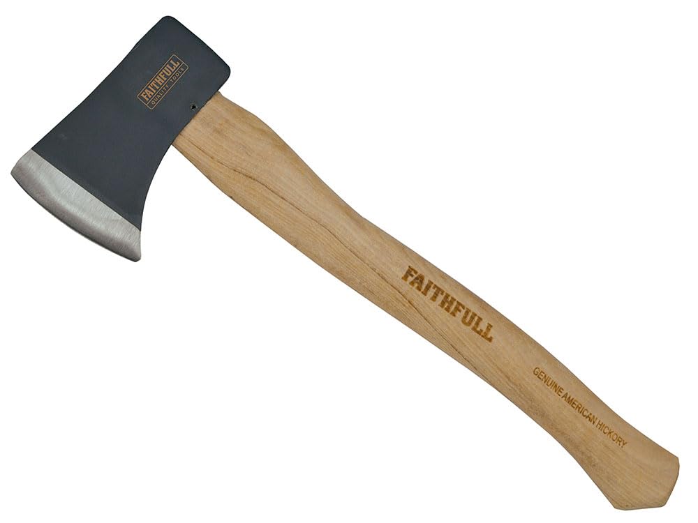 Faithfull Hickory Shaft Hatchet Axe 1.1/4lb, Wood