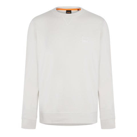 BOSS Men's Westart Sweatshirt, Light beige277, XXL