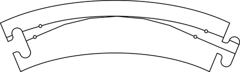 Faller 161920 Laser-St Curve R268 4/Car System