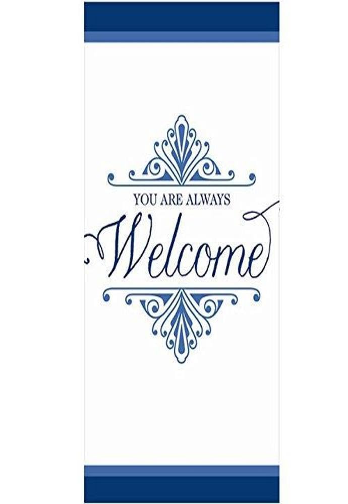 Party Ready Welcome Reception Guest Towels Tableware, Blue, Paper , 4" X 7", Pack Of 16