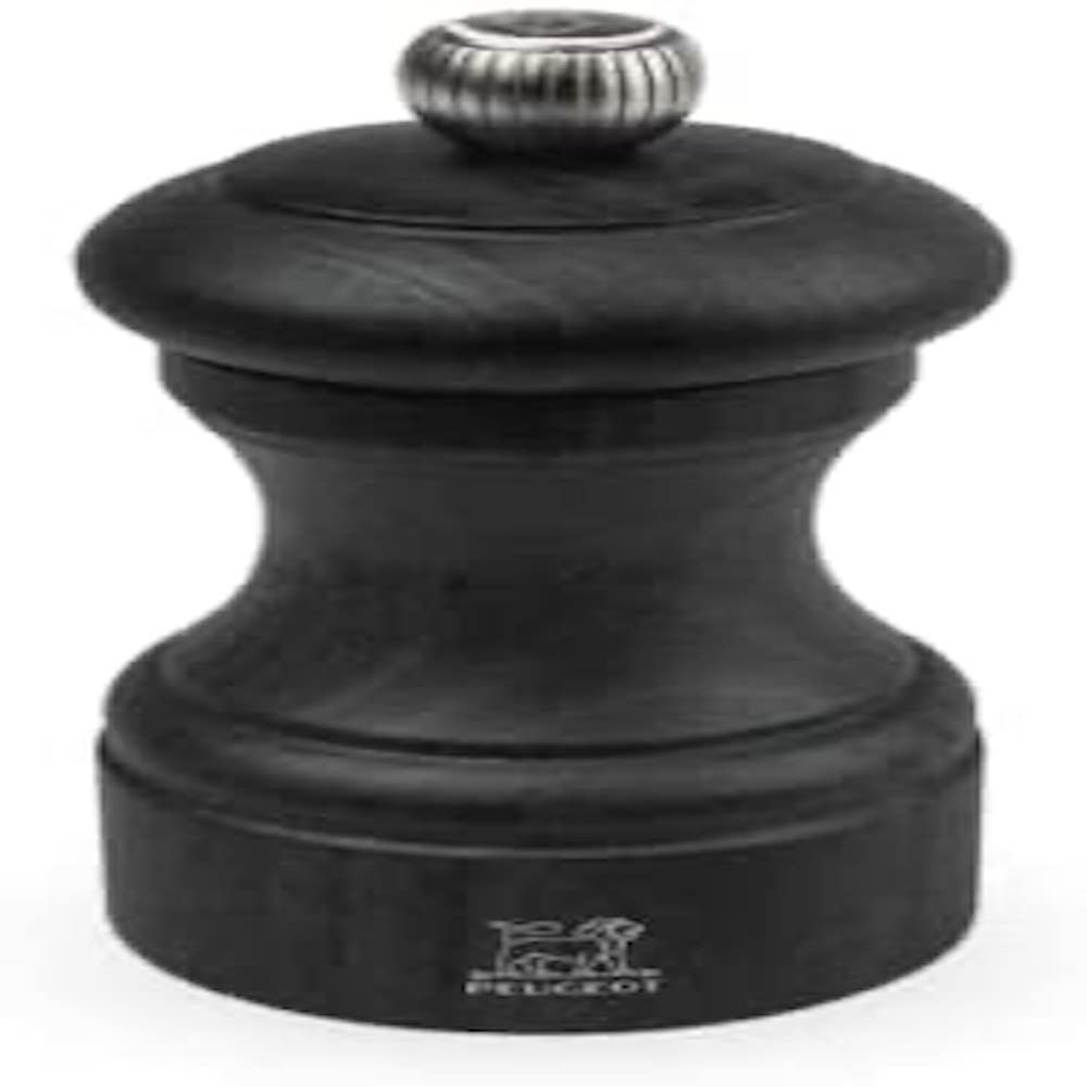 Peugeot - Bistro Manual Salt Mill - Classic Adjustable Grinder - Beechwood, Graphite