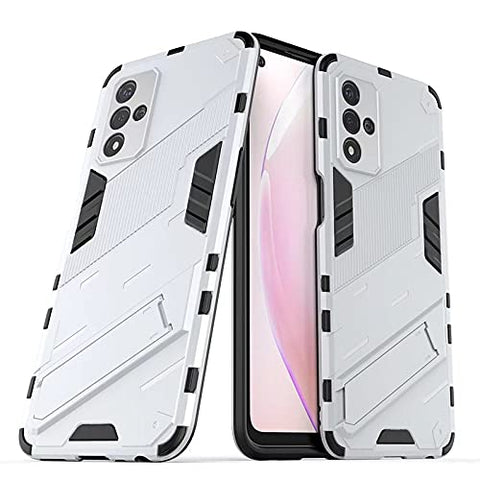 Wuzixi Case for Xiaomi Redmi K40 Gaming. Sturdy and Durable, Built-in Kickstand, Anti-Scratch, Shock Absorption, Durable, Cover for Xiaomi Redmi K40 Gaming.Silver