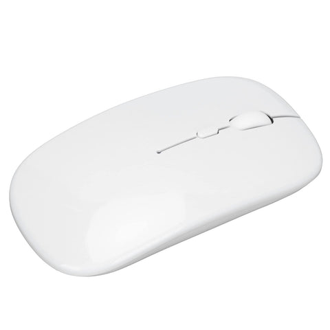 Hilitand Wireless Bluetooth Mouse,Portable 800-1200-1600DPI Adjustable,Ergonomic Mute Smart Ultra?Thin Gaming Computer Laptop PC Mice,for Office Home Business (White)