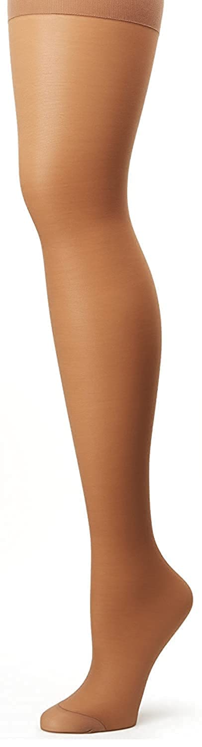 Hanes Alive Full Support Control Top Reinforced Toe Pantyhose