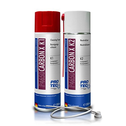 PROTEC P4650 CX Carbon X 2-component K1+K2 combustion chamber cleaner EGR valves turbocharger.