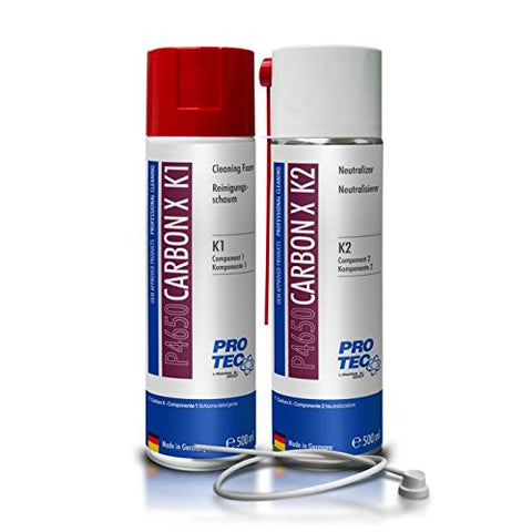 PROTEC P4650 CX Carbon X 2-component K1+K2 combustion chamber cleaner EGR valves turbocharger.