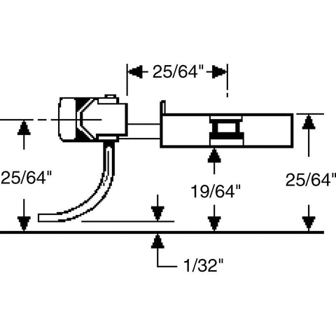 HO Multi-Purpose Coupler, 25/64" Underset (2pr)