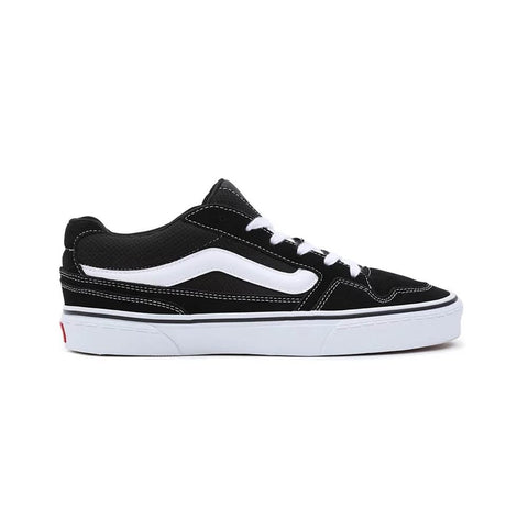 Vans Men's Sneaker, Suede Mesh Black White, 8