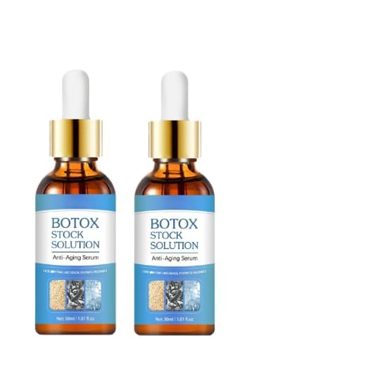 Botox face serum, Botox stock solution facial serum, Botox in a bottle, Anti-aging and Nourishing, Reduce Fine Lines, Plump Skin?2pcs?