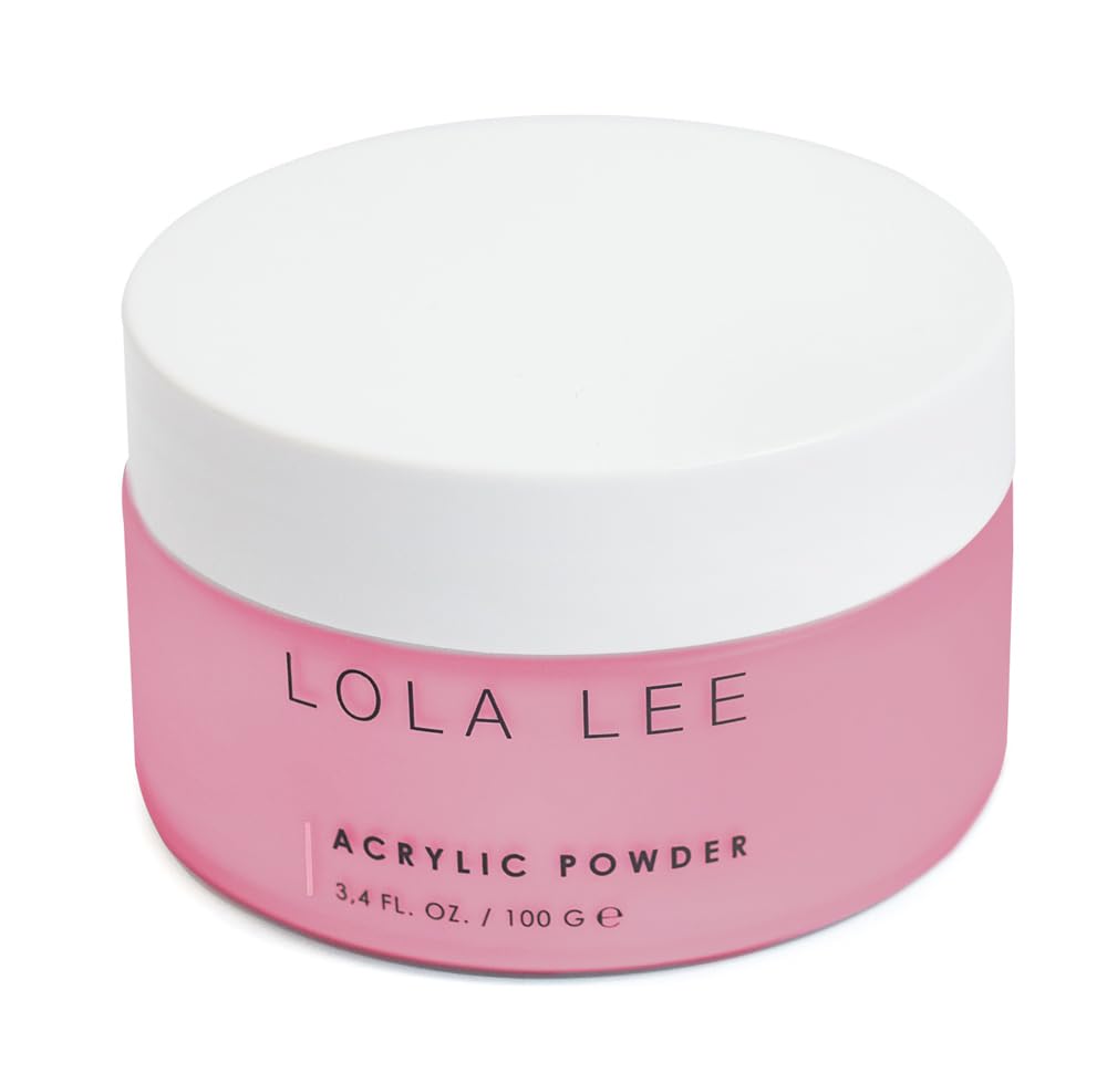 Lola Lee | 100g | Acrylic Nail Powder | Acrylic Nail Extentions | Minimal Dust | Chip Proof | Long Lasting | Self-Leveling (Acrylic Cover Rouge)