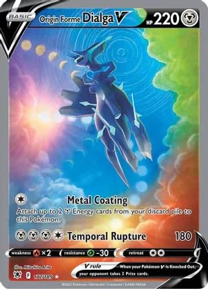 Origin Forme Dialga V - 177/189 - Full Art Ultra Rare - Sword & Shield - Astral Radiance