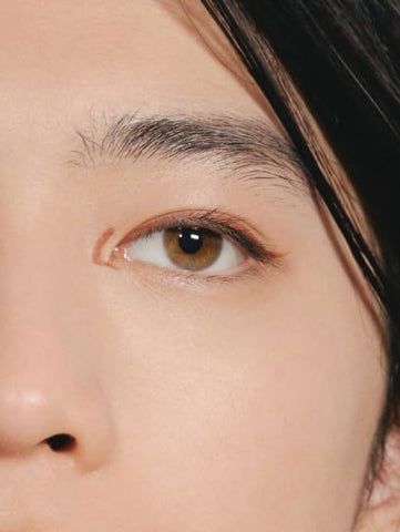 Flowfushi UZU Eye Opening Liner Liquid Eyeliner Light Brown Dark Navy Yellow Orange Beige (Light Brown)