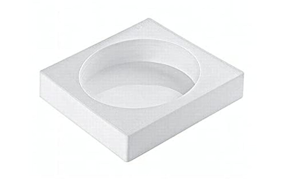 Silikomart - Silicone mold round straight edges 4 cm high - 16 x 4 CM
