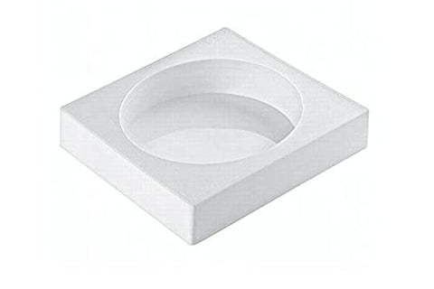 Silikomart - Silicone mold round straight edges 4 cm high - 16 x 4 CM