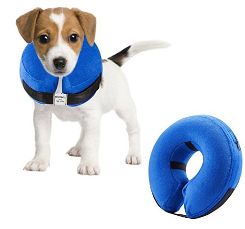 Emwel Inflatable Pet Protection Cover Washable Protective Collar for Small dog and Cat - Small