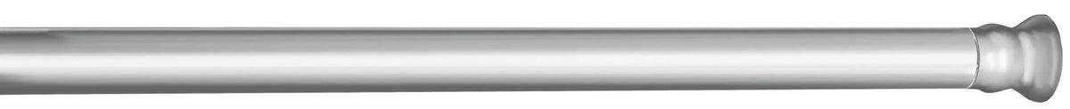 Wenko 19210100 Telescopic shower rod Chrome Ø 2 cm, Metal Aluminium, Chrome