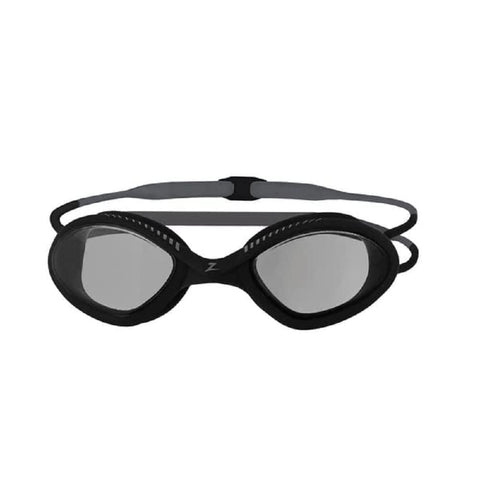 Zoggs Tiger Adult Swimming Goggles, UV protection swim goggles, Quick Adjust Comfort Goggles Straps, Fog Free Swim Goggle Lenses, Zoggs Goggles Adults Ultra Fit, Smoke Tinted Lenses