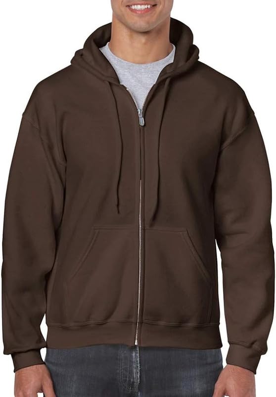 GildanFleece Zip Hoodie Sweatshirt, 1-pack Style G18600