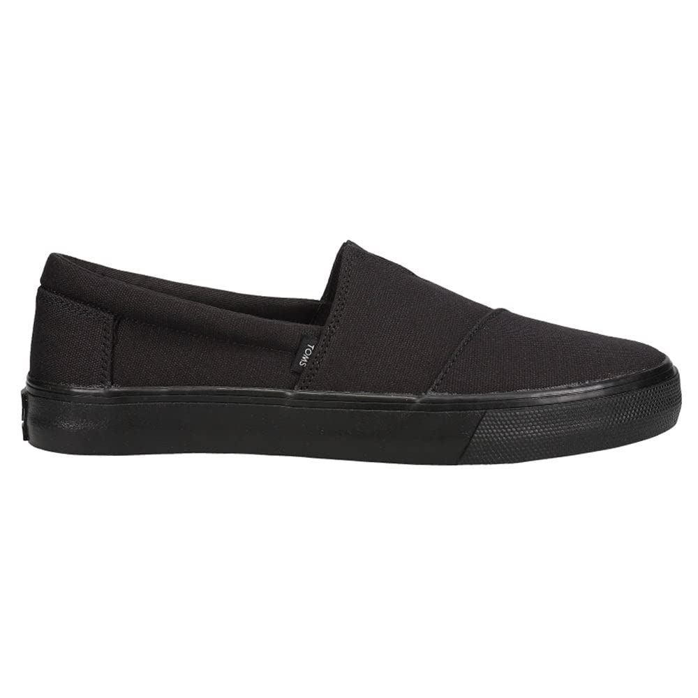 TOMS Fenix Slip-On Black/Black 10.5 D (M)