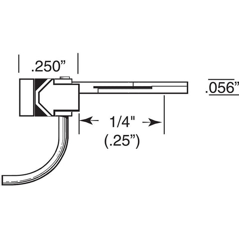 HO Whisker Coupler, 1/4" Overset (2pr)