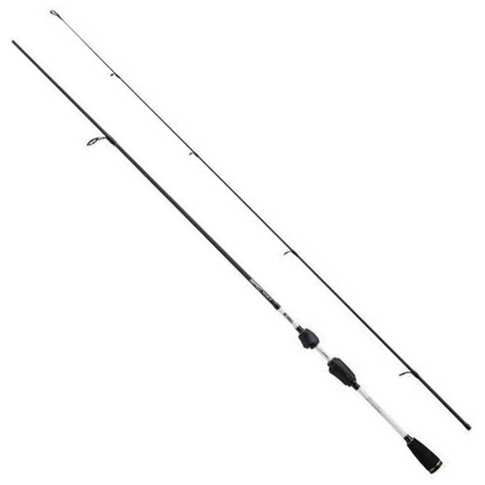 Mitchell Epic MX1 Spinning Rod; 1.8 m 2-12g, Light Lure and Spin Fishing, Ideal for Predator Species Like Trout, Freshwater Lake and River, Unisex, White/Black