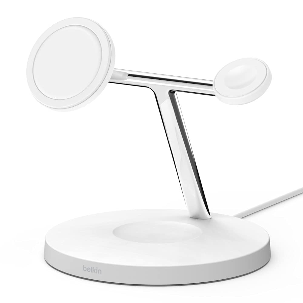 Belkin MagSafe 3-in-1 Wireless Charg WHT