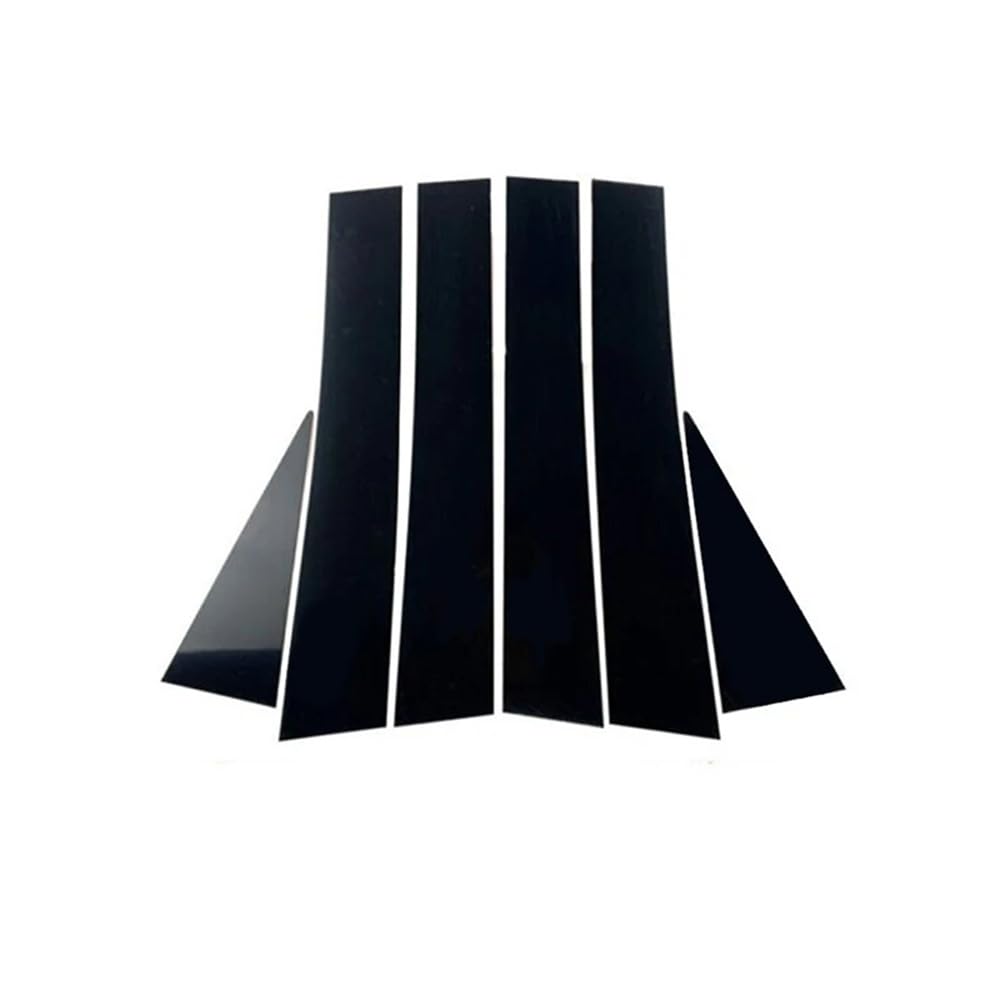 Door Window Pillar Trim for Chevrolet Captiva 2007-2023, 6pcs Glossy Black Door Window Pillar Posts Trim Stickers