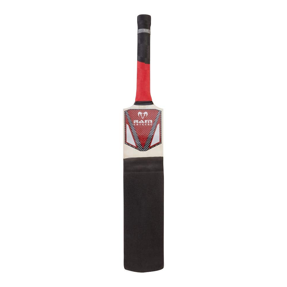 Ram Cricket Coaching Bat - Fielding & cricket catching bat - Double-sided for Long or Short-Range drills - 45cm blade length - Suitable for cricket coaches & players for cricket training