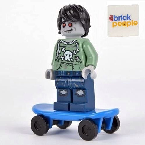 LEGO Minifigure Series: Zombie Skate Boarder Minifigure