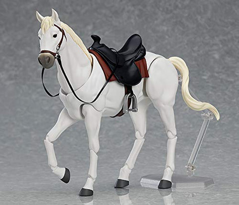 Max Factory figma Horse ver. 2 (White) Figma Action Figure Accessory, Multicolor
