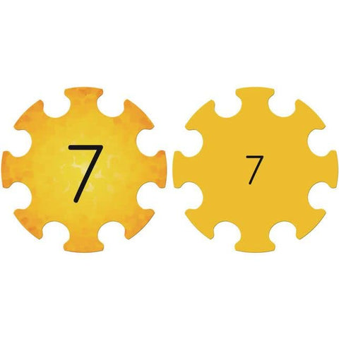 Daisy Puzzles Set, Number Sense 0 to 10 - Includes 11 Educational Puzzles Featuring Numbers 0-10 in Different Formats, Learning Games for Pre-K - Grade 1, Ideal for Classroom and Home Learning