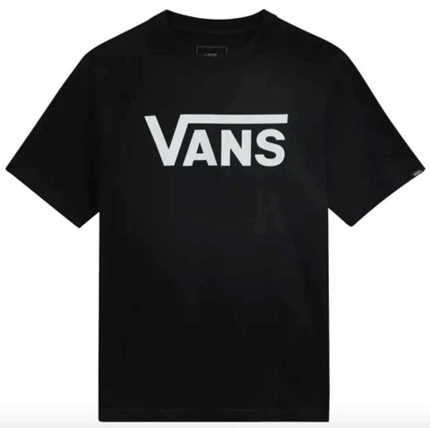 Vans Unisex Kids Classic Vans T Shirt, Black-white, 10-12 Years UK