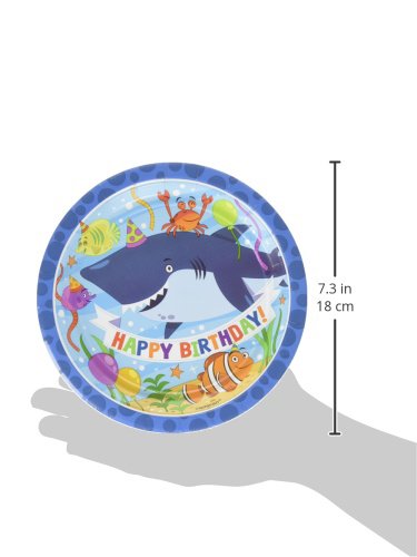Amscan Round Plates | Ocean Buddies Collection | Birthday