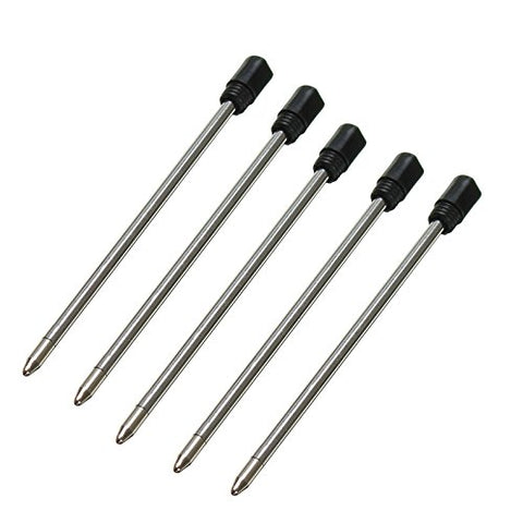 10 x Black Ink Refills For Swarovski Crystal Elements Filled Ballpoint Pen