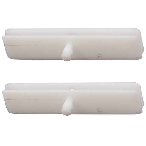 Brock Replacement Pair Set Window Regulator Door Glass Run Channel Guide Repair Clips Compatible with 12-18 500 500c fits Left or Right