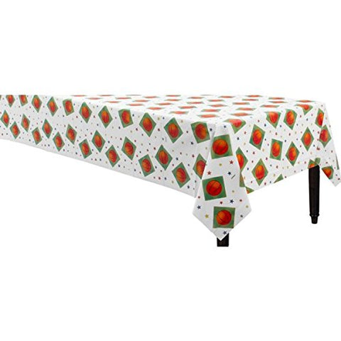 Basketball Printed Plastic Table Cover for Party