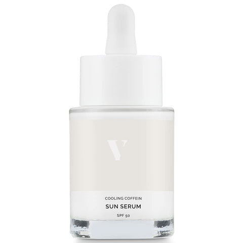 VENICE Cooling Coffein Sun Serum - Lichtschutzfaktor 50 | Sonnenschutz fÃƒÆ’Ã†â€™Ãƒâ€ Ã¢â‚¬â„¢ÃƒÆ’Ã¢â‚¬Å¡Ãƒâ€šÃ‚Â¼r das Gesicht, kÃƒÆ’Ã†â€™Ãƒâ€ Ã¢â‚¬â„¢ÃƒÆ’Ã¢â‚¬Å¡Ãƒâ€šÃ‚Â¼hlender und abschwellender Effekt, Anti-Aging Pflege mit Koffein