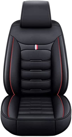 LAXIL Car Seat Covers for Nissan Pathfinder II R50, 1995-2004, All Weather Breathable Waterproof PU Leather Cushion Cover Automotive Protectors, Non-Slip Durable Vehicle Seat Covers