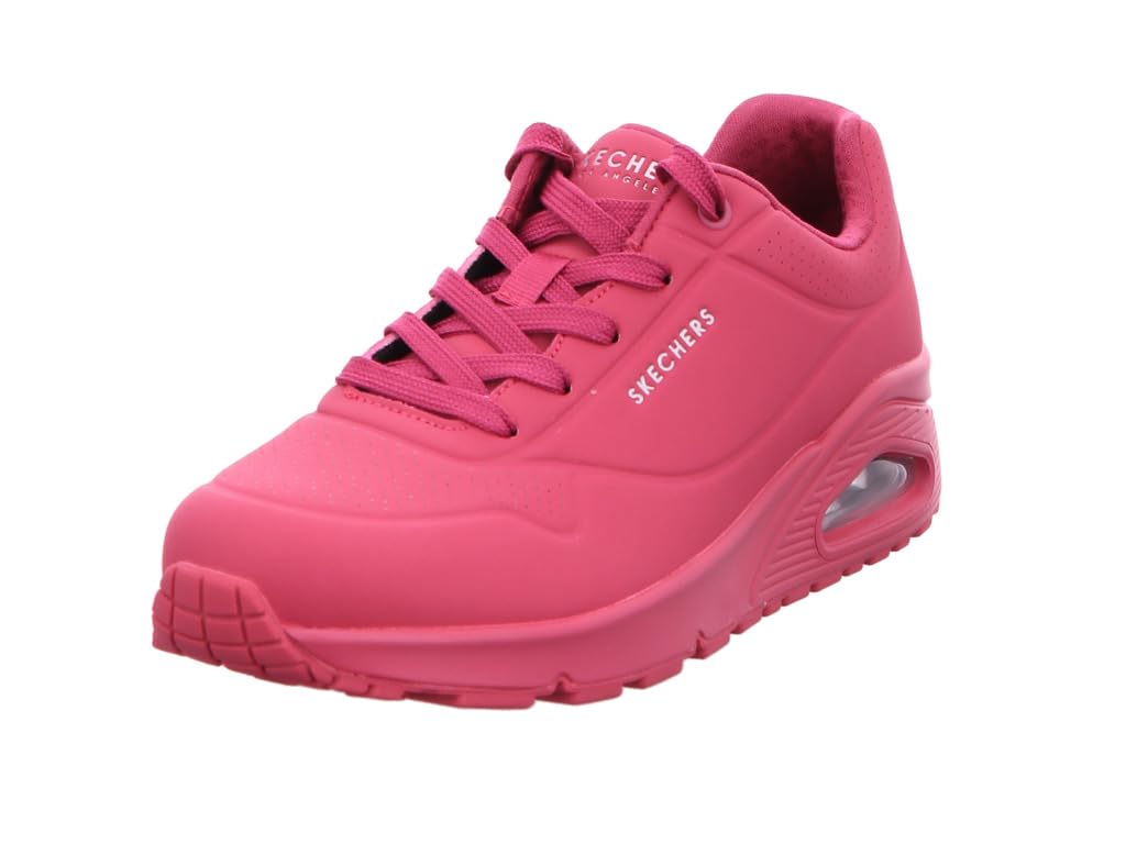 Skechers Women's Uno-Stand on Air Sneaker, Magenta, 5