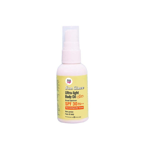 MyGlamm POPxo sun Glaze ultra-light body oil SPF 50-50gm