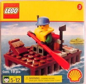 Lego SHELL Promotional Set #3: River Raft Set #2537